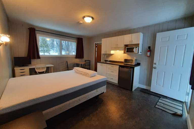 Property image for Furnished Bachelor: Freshly painted bachelor suite living space!